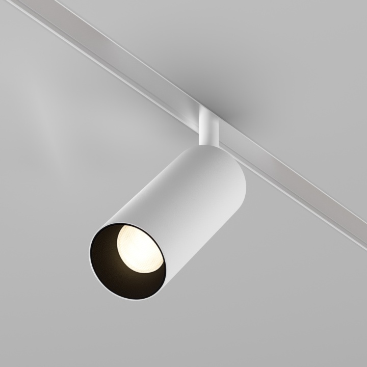 Proiector pentru sina Sina magnetica Exility - 19.3 cm, DIMABIL, Alb - Img 2