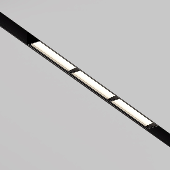 Proiector pentru sina Sina magnetica Exility DIMABIL - 32.6 cm, Negru - Img 2