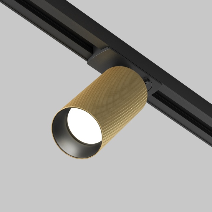 Proiector pentru sina Sine cu proiectoare Unity - 14 cm, Brass, GU10 - Img 2