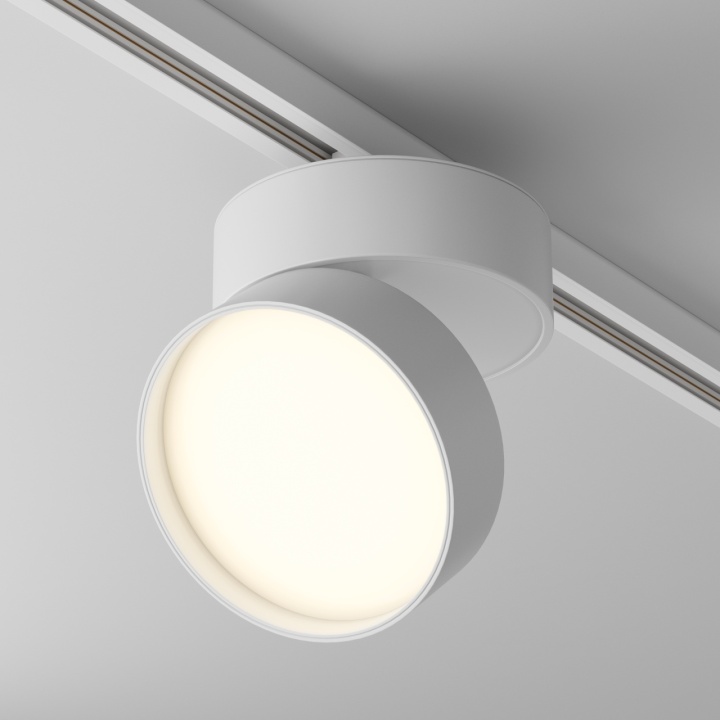 Proiector pentru sina Sine cu proiectoare Unity - Ø 12 cm, 3000K Alb - Img 2