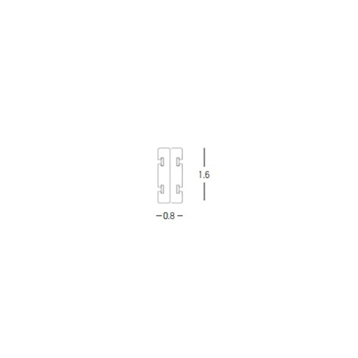 Sina flexibila aplicată Sistem magnetic Flexi system - 3m, Negru - Img 6
