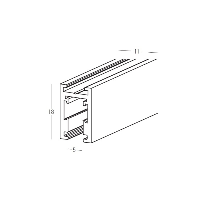 Sina magnetica 5mm Minima - 2m Alb - Img 2