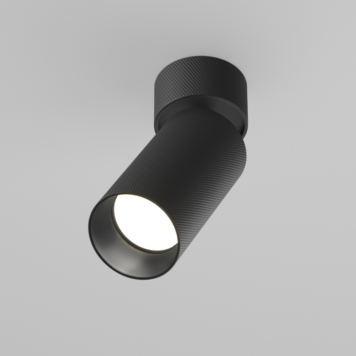Spot aplicat Artisan - H 14.6 cm, Negru, GU10 - Img 2