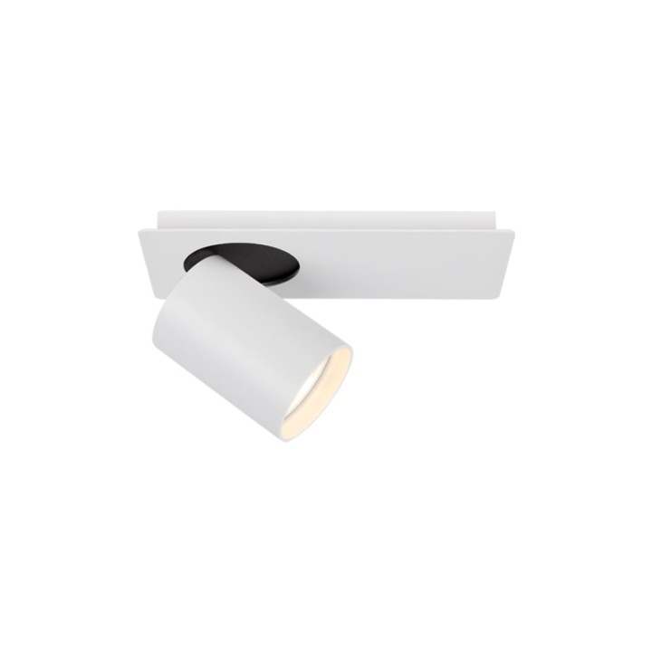 Spot aplicat Vista 2625 1XGU10 5W – alb texturat-negru - Img 4