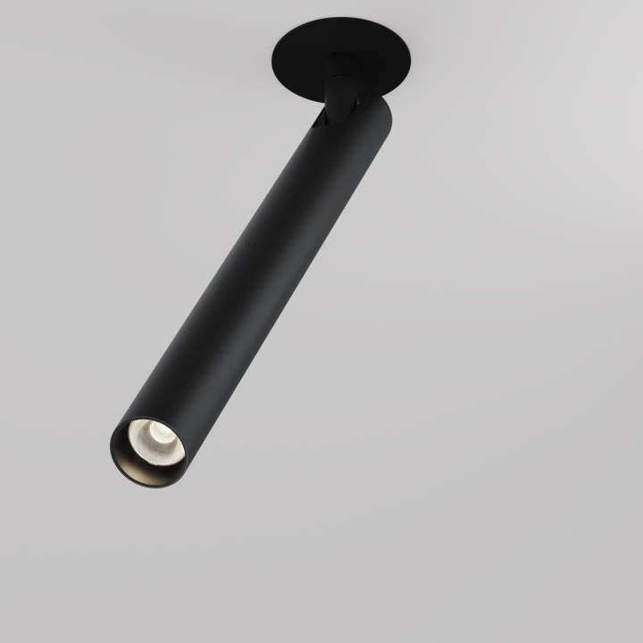 Spot incastrat Focus T - Ø 3 cm, 3000K, Negru - Img 2