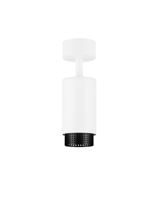 Spot Nessi Alb / Negru Ø6 x H 18,8 cm - Img 2