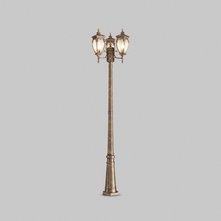 Stalp Fleur Ø 52.5 cm E27 - Negru - Img 2