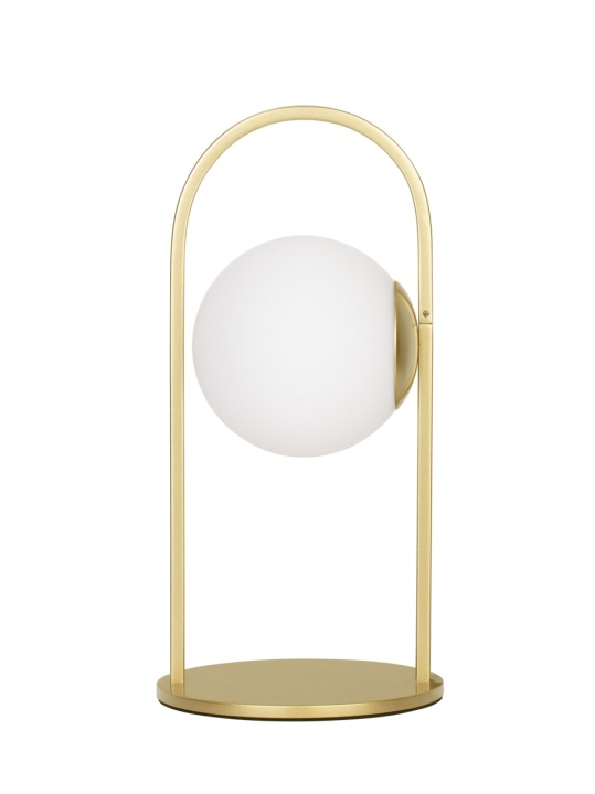 Veioza Hook Opal / Auriu Ø15,5 x H 32 cm - Img 2