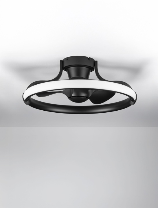 Ventilator Brevia Negru Ø62 x H 24,5 cm - Img 3
