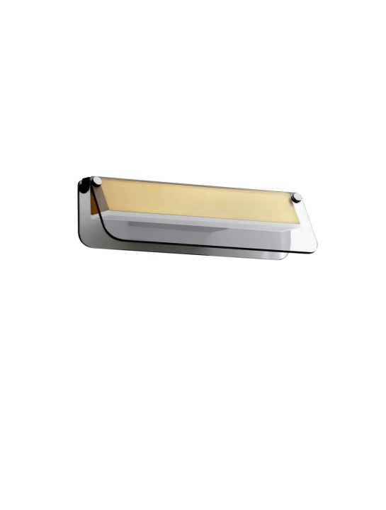 Aplica Apnea Negru / Auriu / Gri 30 x 11 x 8,5 cm - Img 2