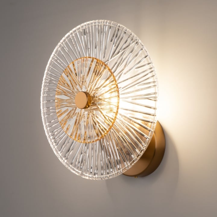 Aplică Aster H 28 cm E14 - Bronz - Img 4