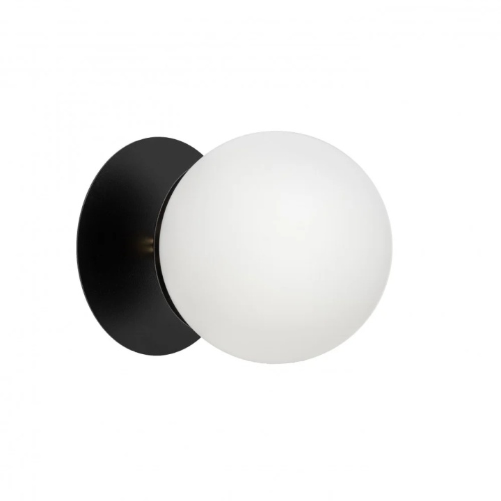 Aplică de perete PLAAT C black with brass IP44, negru / auriu - Img 4