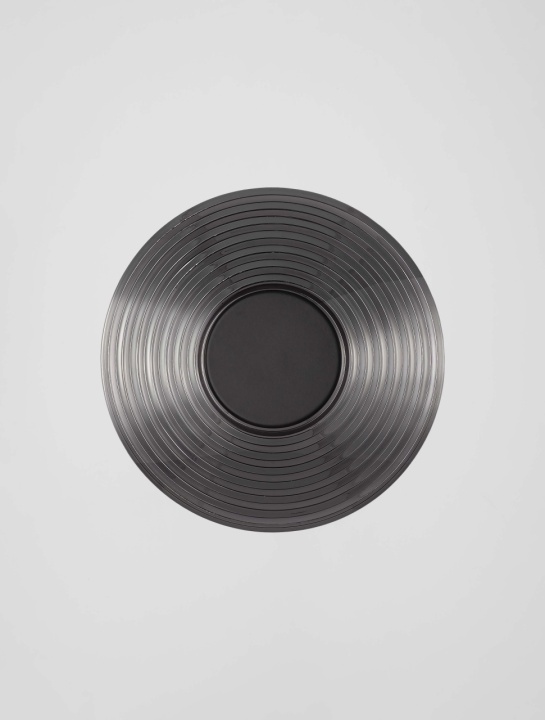 Aplica Nous Nikel / Negru / Smokey Ø30 x 6 cm - Img 3