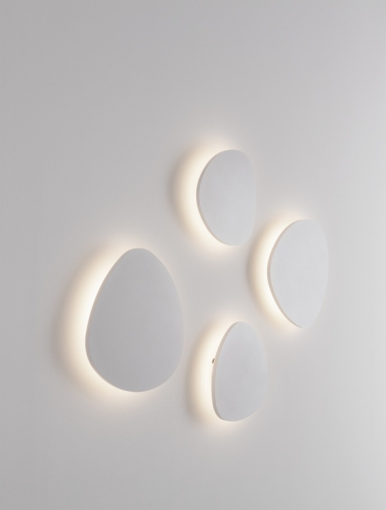 Aplica perete decorativa Atena Alb 24,8 x 3,5 x 23,9 cm - Img 4