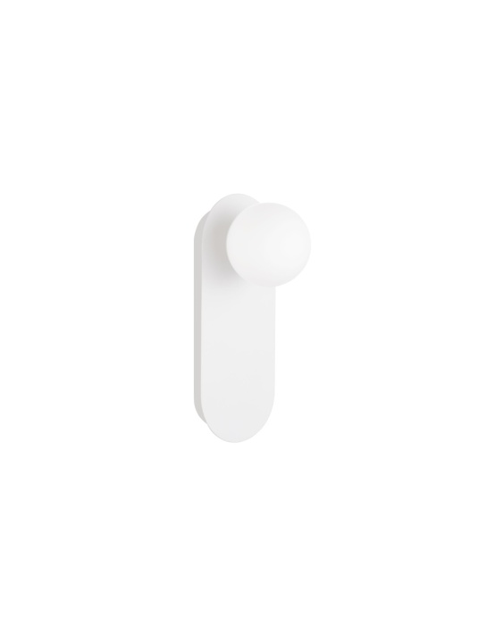 Aplica perete decorativa Blob Alb / Opal 12 x 13 x 30 cm - Img 2