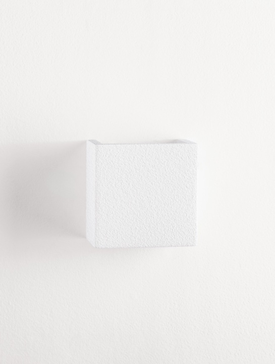 Aplica perete decorativa Sensia Alb 12,5 x 7,5 x 12,5 cm - Img 3