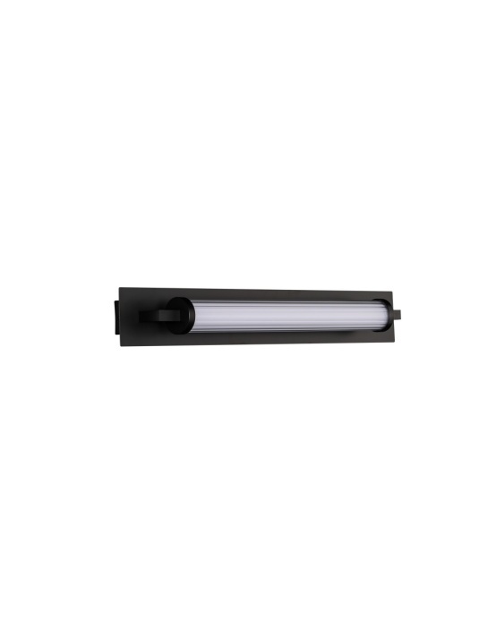 Aplica perete pentru baie Fasko Negru / Alb 60 x 8,5 x 9,5 cm - Img 3