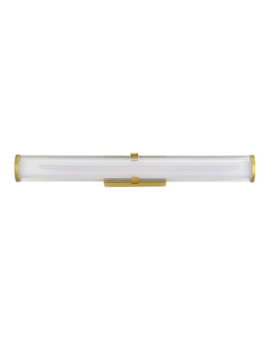 Aplica perete pentru baie Hedula Auriu / Transparent 63 x 8,2 x 12 cm - Img 2