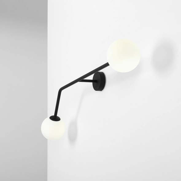 Aplică Pure 97 cm 2xE14 - Negru - Img 2