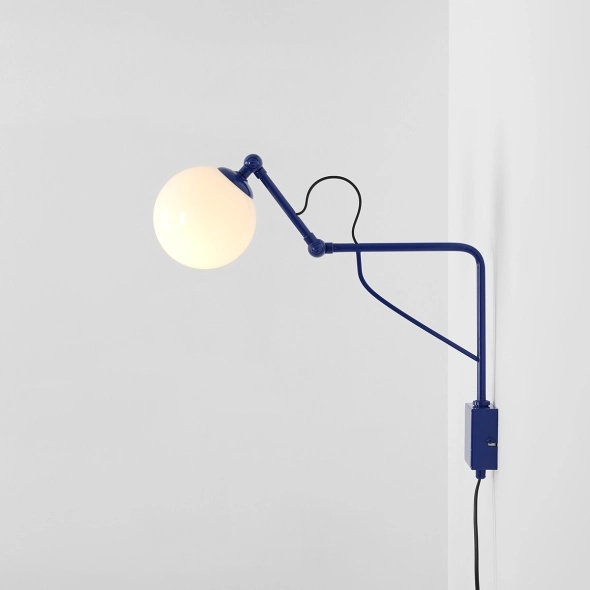 Aplică Soho S 1xE14 - Albastru cobalt - Img 2