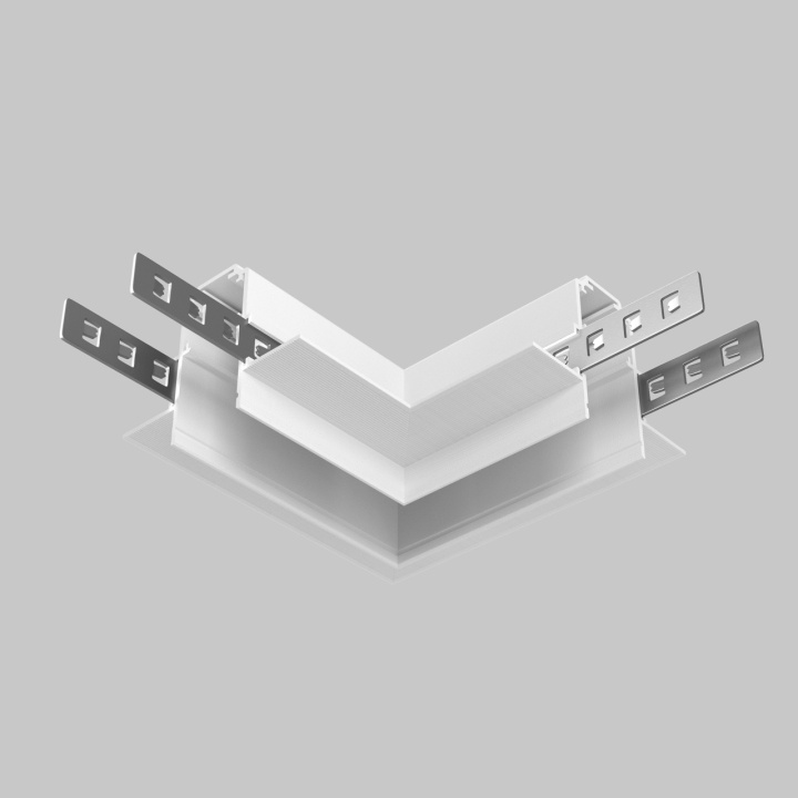 Conector colt incastrat Sina magnetica Exility - Alb - Img 2