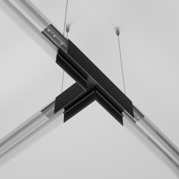 Conector tip T Sina magnetica Exility - Negru - Img 3