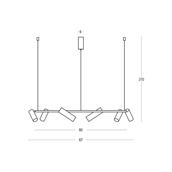 Corp de iluminat Senta 2635 LED 29W 3000K – negru texturat - Img 4