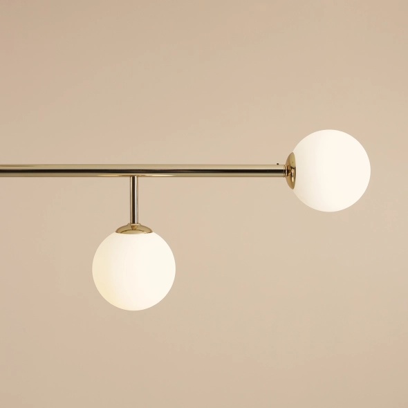 Corp de iluminat suspendat Dione 117 cm 3xE14 / E27 - Auriu - Img 2