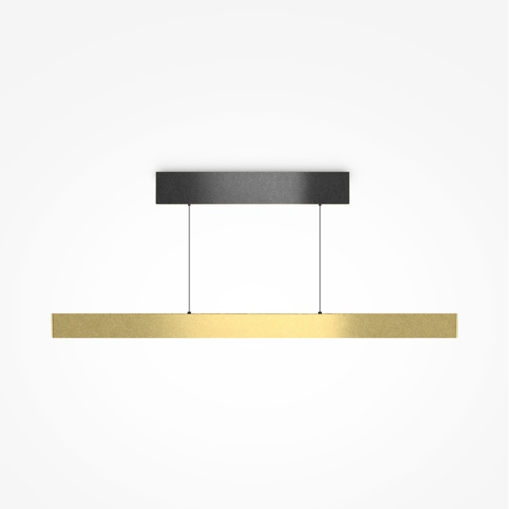 Corp de iluminat suspendat Euphoria L 116 x l 1.5 cm - Auriu - Img 2