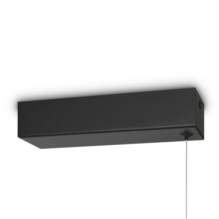 Corp de iluminat suspendat Halo L 150 x l 1.5 cm - Negru - Img 3