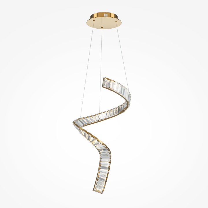 Corp de iluminat suspendat Krone Ø 45 cm 3000K - Auriu - Img 5