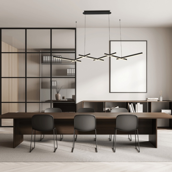 Corp de iluminat suspendat Nesso 3000K - Negru mat - Img 3
