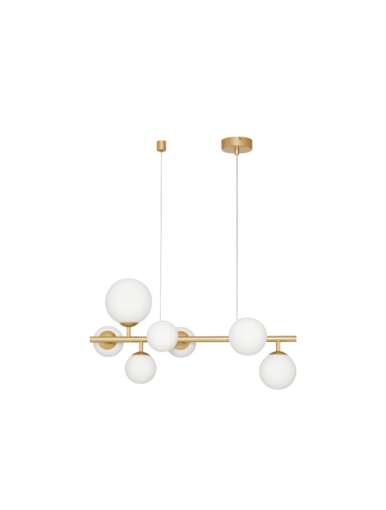Corp de iluminat suspendat Odillia Opal / Gold Matt 65 x 29 x 120 cm - Img 2