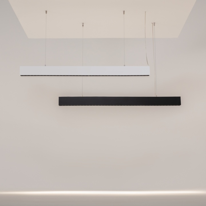 Corp de iluminat suspendat Points L 106.5 x l 3.3 cm 4000K - Alb - Img 3