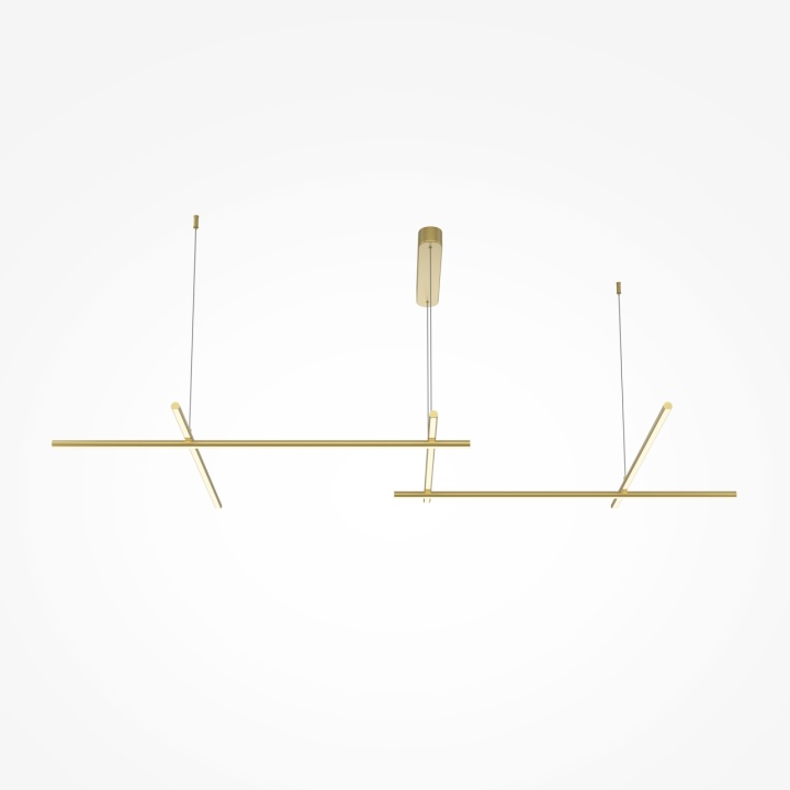 Corp de iluminat suspendat Radiance L 172.4 x l 73.5 cm 3000K - Auriu - Img 4