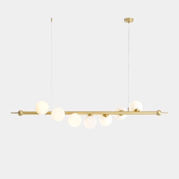 Corp de iluminat suspendat Wave 166 cm 7xE14 - Img 2