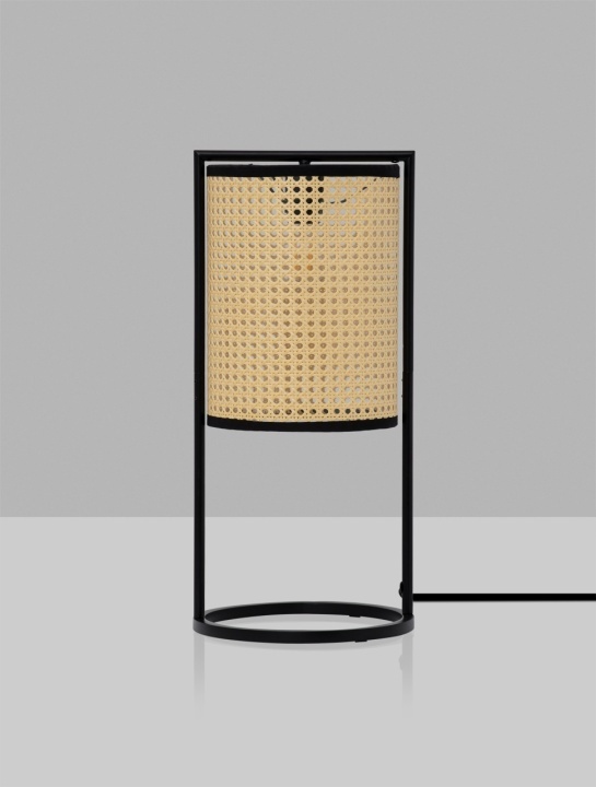 Lampa de masa Erto Negru Ø26 x H 56 cm - Img 3
