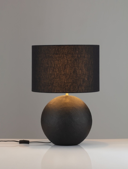 Lampa de masa Ever Negru Ø40 x H 59 cm - Img 4