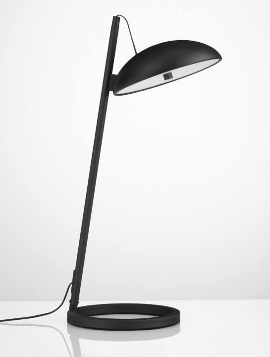 Lampa de masa Flute Negru 20 x 28 x 53 cm - Img 4