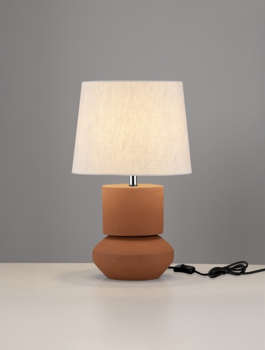 Lampa de masa Izumi Teraccota Ø30,5 x H 49 cm - Img 4