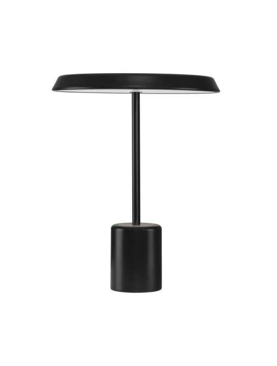 Lampa de masa Ophelia Negru / Veneer Ø40 x H 50 cm - Img 2