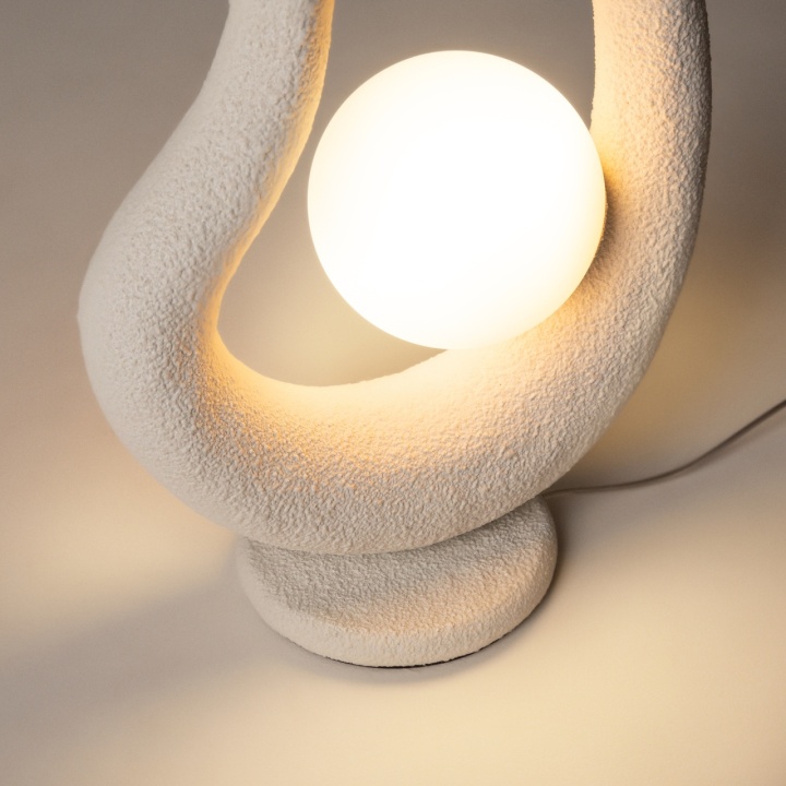 Lampă de masă Opus L 15 x l 26.5 cm G9 - Alb - Img 5