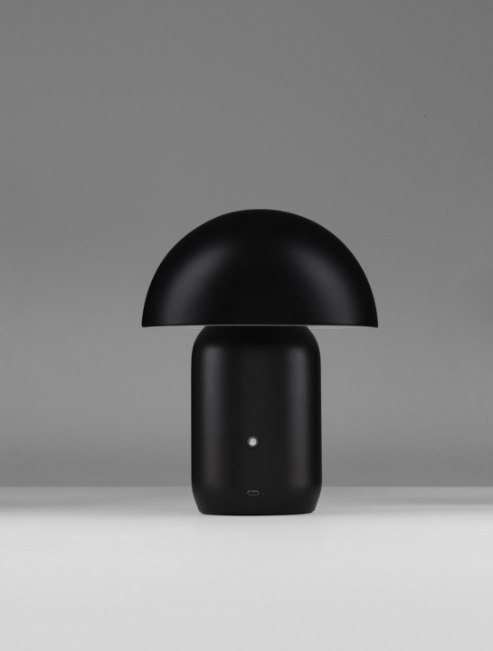 Lampa de masa Pois Negru Ø20 x H 25,5 cm - Img 3