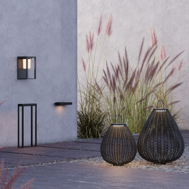 Lampa decorativa Plet 36 cm 3000K - Negru - Img 2