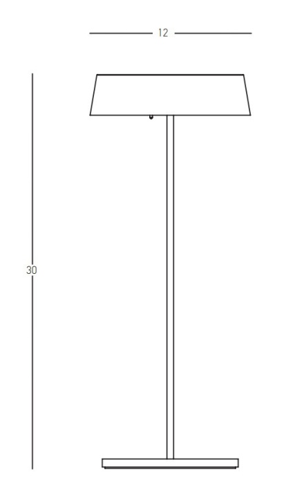 Lampă portabilă exterior Lucca 3000K - Alb mat - Img 3
