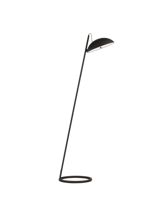 Lampadar Flute Negru 35 x 55 x 153 cm - Img 2