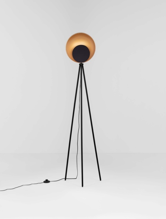 Lampadar Kitro Negru / Auriu Ø42 x H 151 cm - Img 4