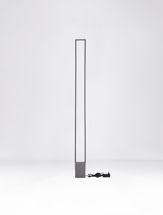 Lampadar Lithos Negru / Dark Anthracite 12 x 10 x 161 cm - Img 3