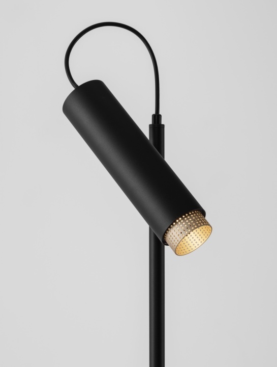 Lampadar Nessi Negru / Auriu Ø22 x H 160 cm - Img 5
