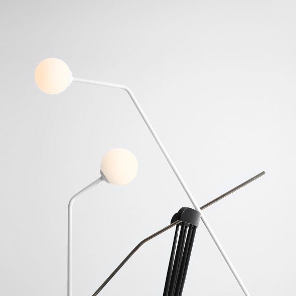 Lampadar Pure 1xE14 - Alb - Img 3